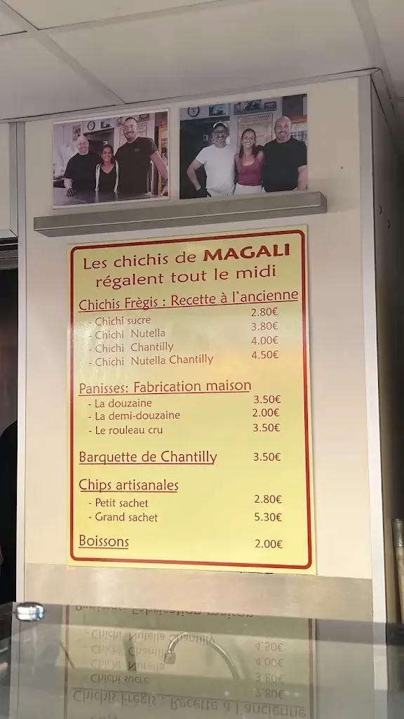 Menu_Chez Magali - Chichis Frégis et Panisses_Marseille_image_3