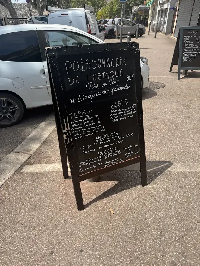 Menu_Poissonnerie & Restaurant de l’estaque_Marseille_immagine_2