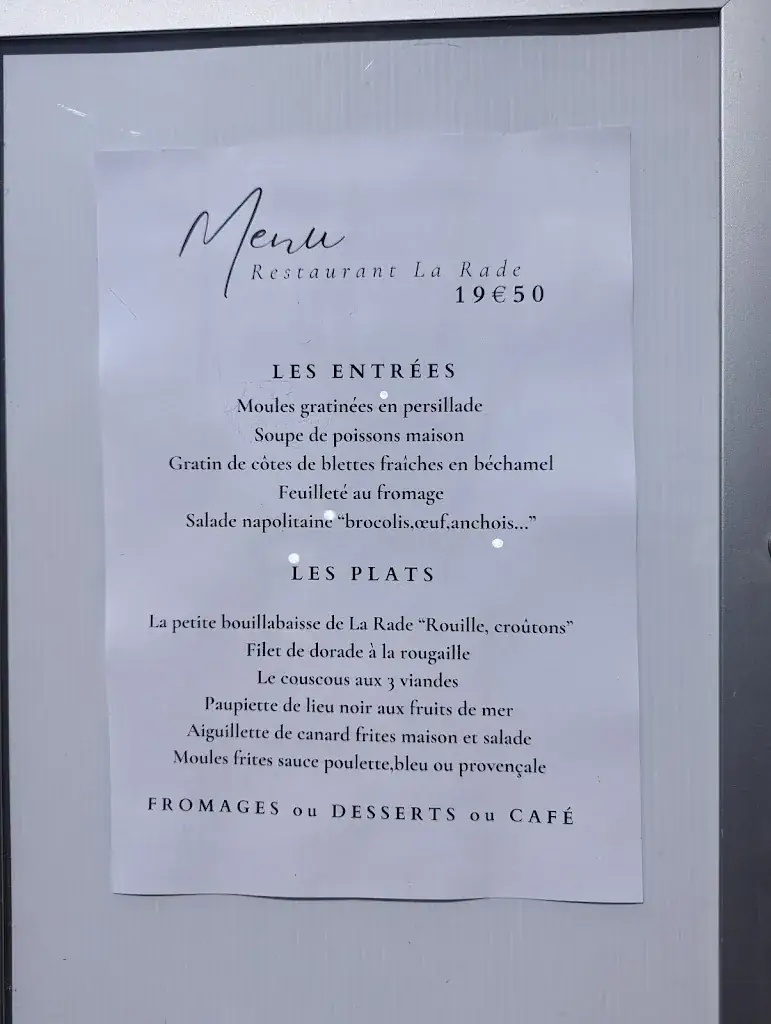 Menu_Restaurant La Rade_Marseille_image_4