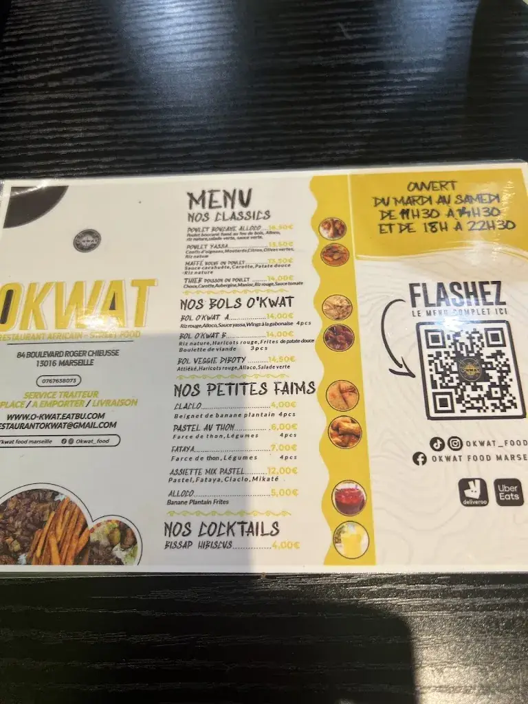 Menu_O'kwat Food_Marseille_image_1