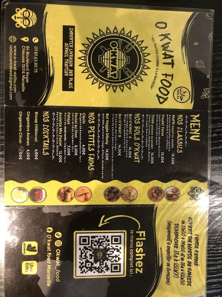 Menu_O'kwat Food_Marseille_image_2