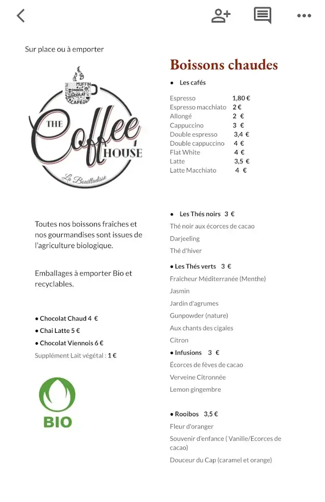 Menu_The coffee House la bouilladisse_Bouilladisse_image_3