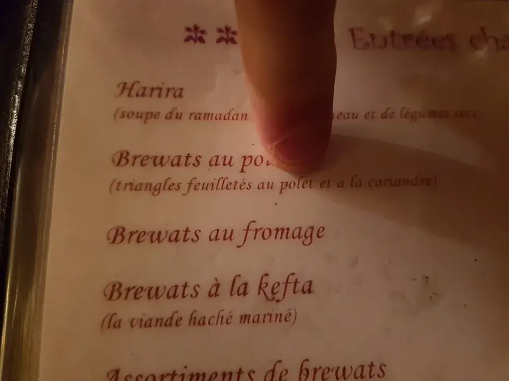 Menu_La Table Marocaine_Istres_image_4