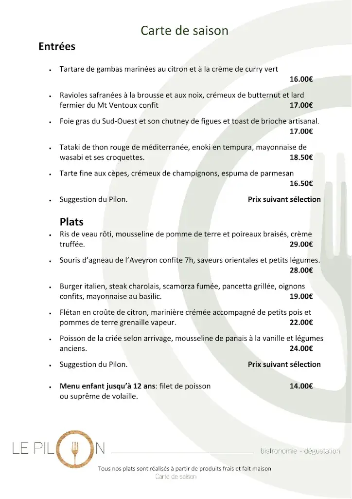 Menu_Le Pilon_Istres_image_1