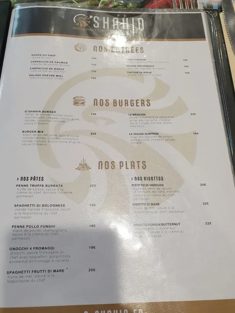 Menu_O'Shahin & Table Berbère_Istres_image_4