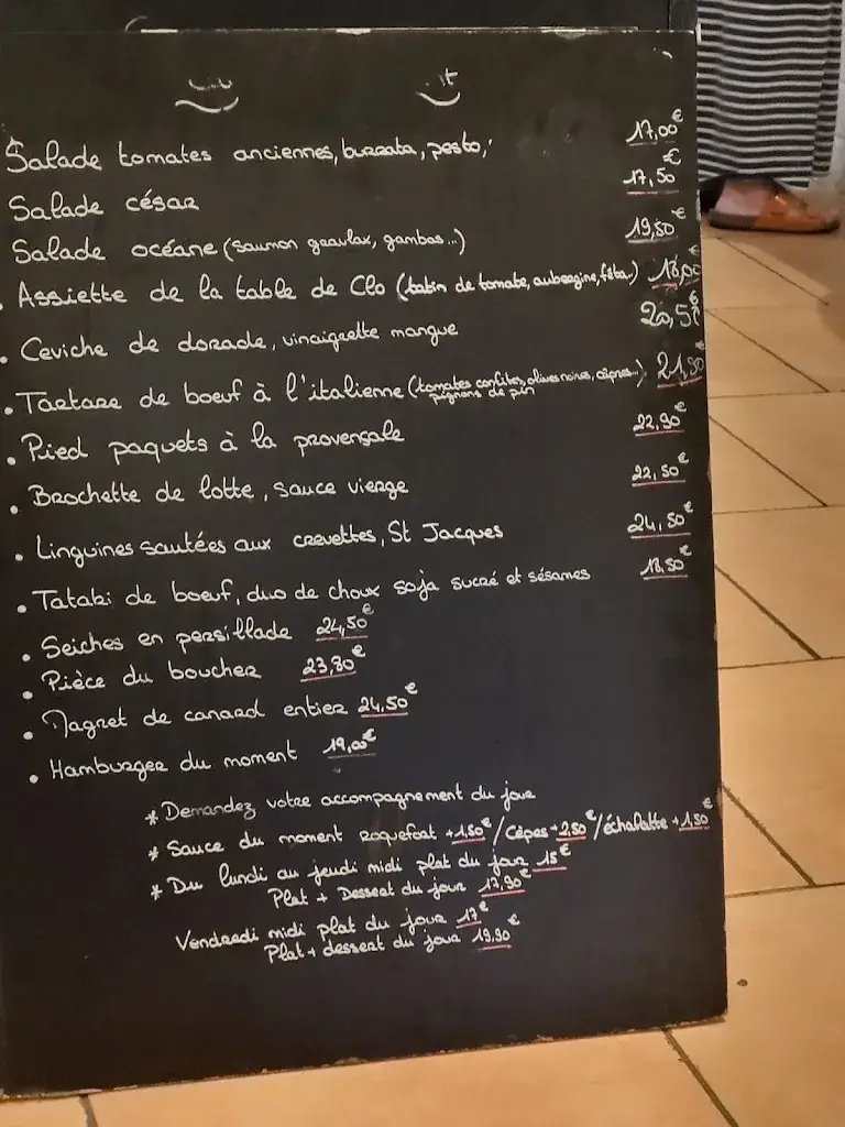 La Table de Clo restaurant in Istres