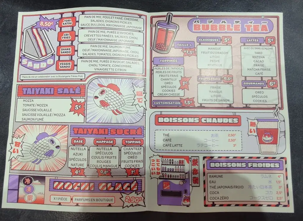 Menu_SHIBUYA CAFÉ_Istres_image_2