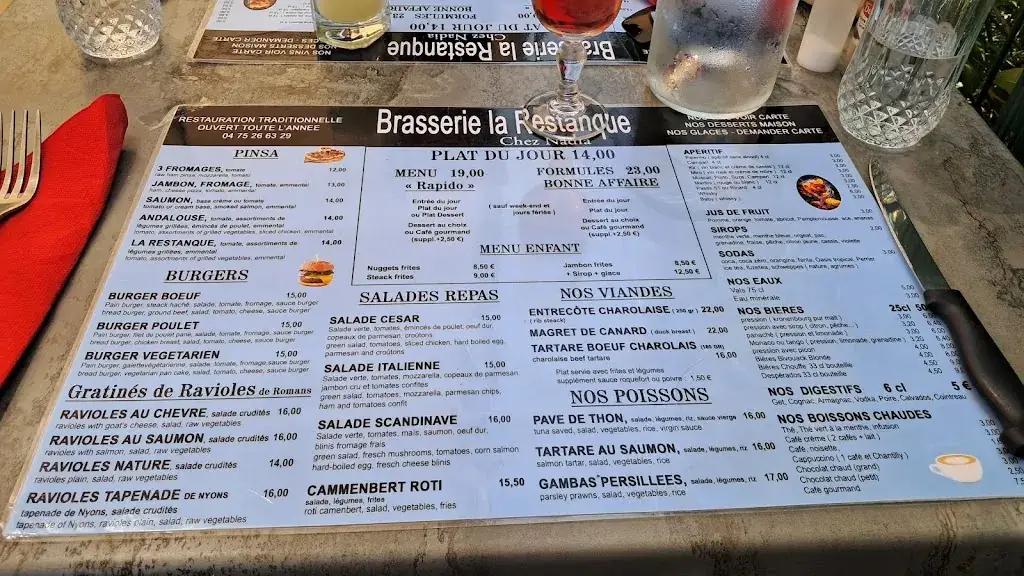 Menu_Brasserie La Restanque_Nyons_image_2