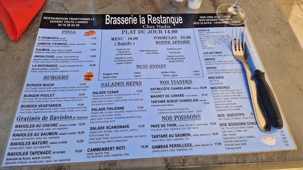 Menu_Brasserie La Restanque_Nyons_image_3