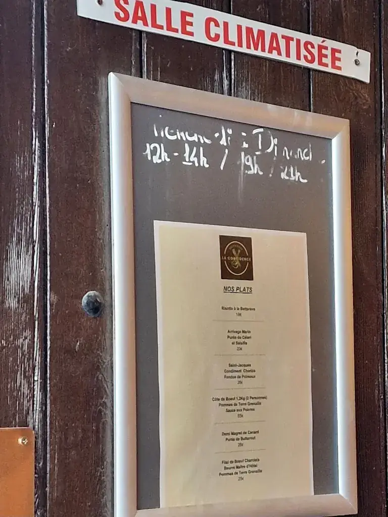 Menu_Restaurant La Confidence_L'Isle-sur-la-Sorgue_image_4