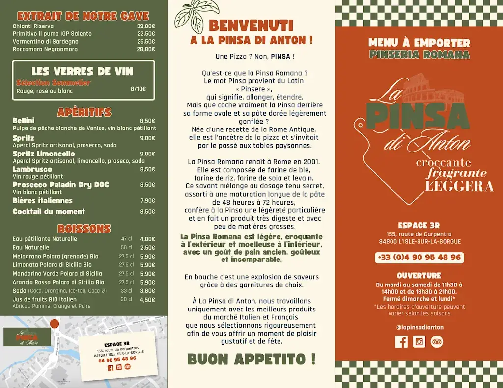 Menu_Pinseria Romana La Pinsa Di Anton_L'Isle-sur-la-Sorgue_image_2