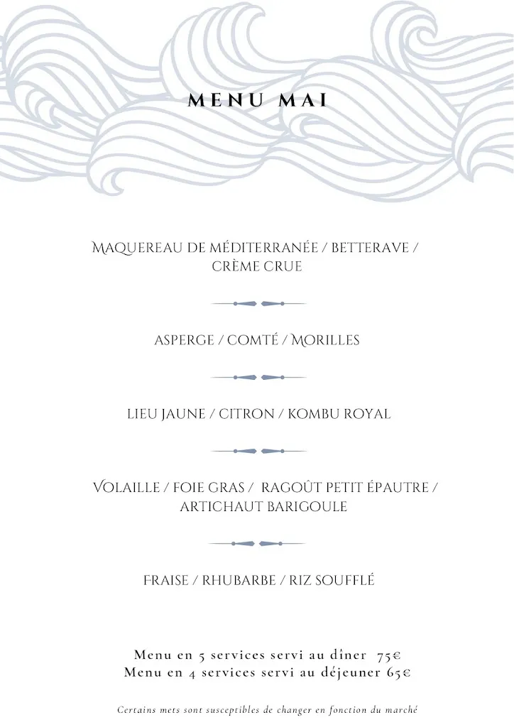 Menu_Restaurant La Prévôté_L'Isle-sur-la-Sorgue_image_2
