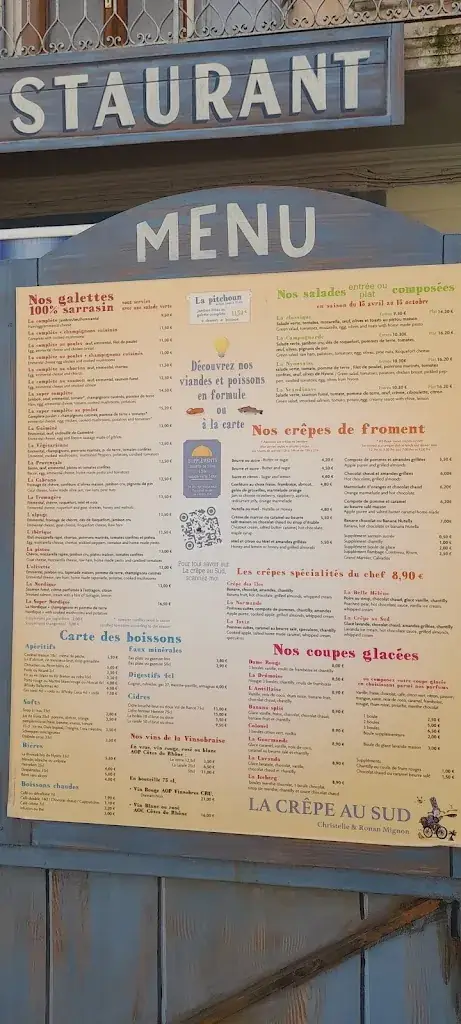 Menu_La Crêpe au Sud_Nyons_image_1