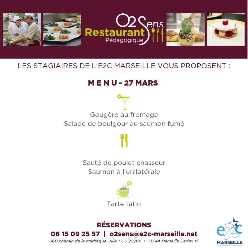 Menu_Restaurant Pédagogique E2C Marseille_Marseille_image_1