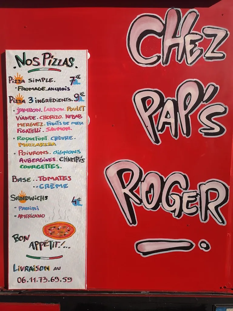 Menu_Chez PAP'S 