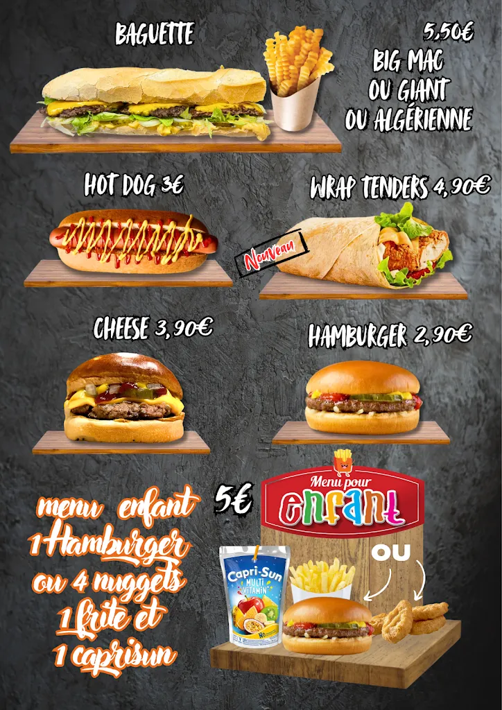 Menu_Le Véritable_Marseille_image_1