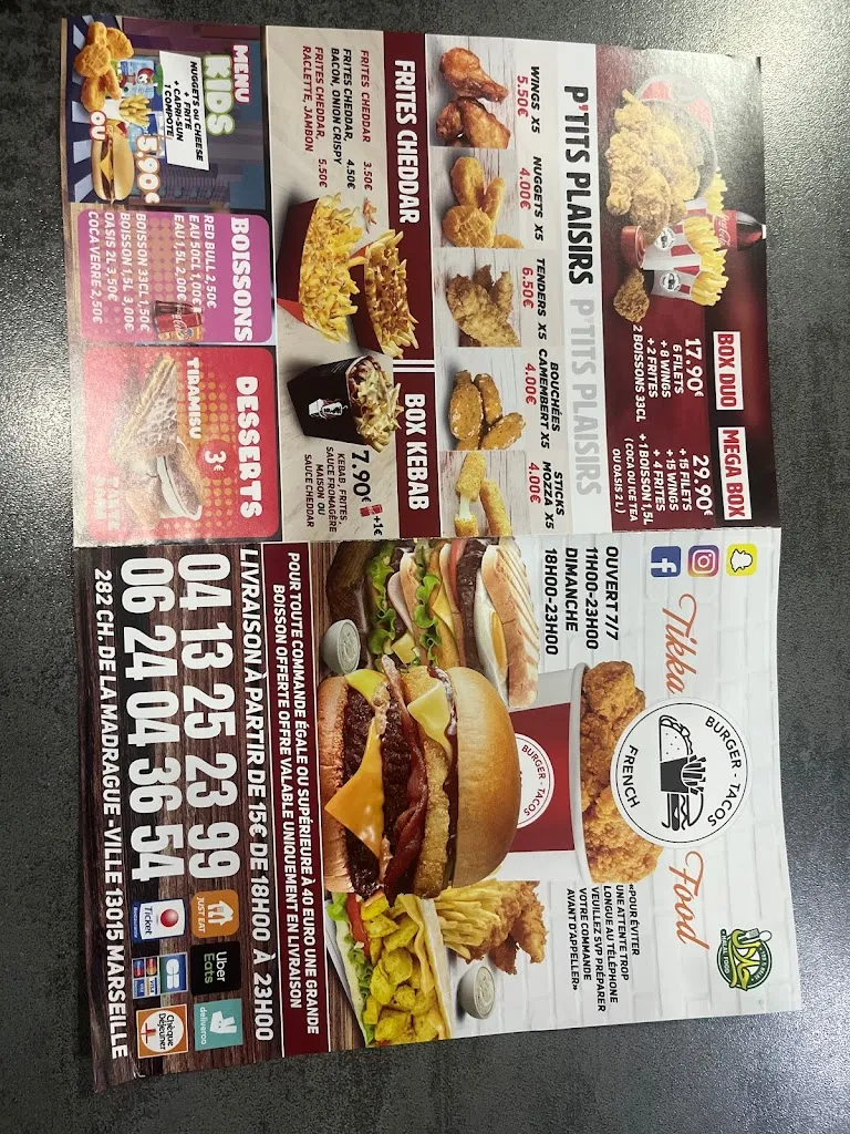Menu_Tikka Food_Marseille_image_1