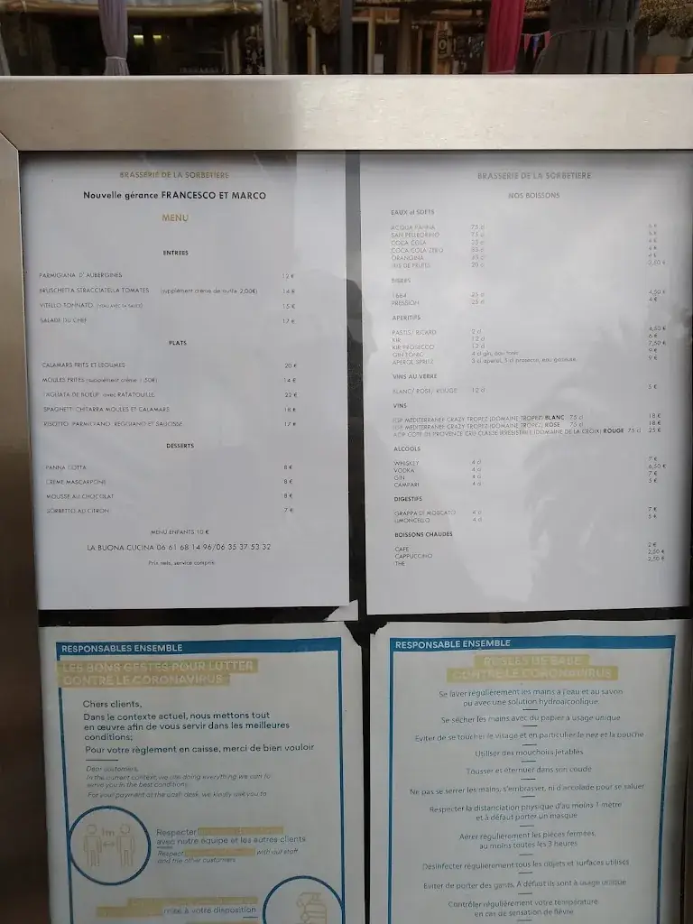 Menu_La Buona Cucina_Croix-Valmer_image_2