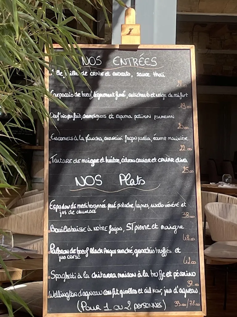 Menu_Restaurant Le Refuge - Gigaro, La Croix-Valmer_Croix-Valmer_image_4