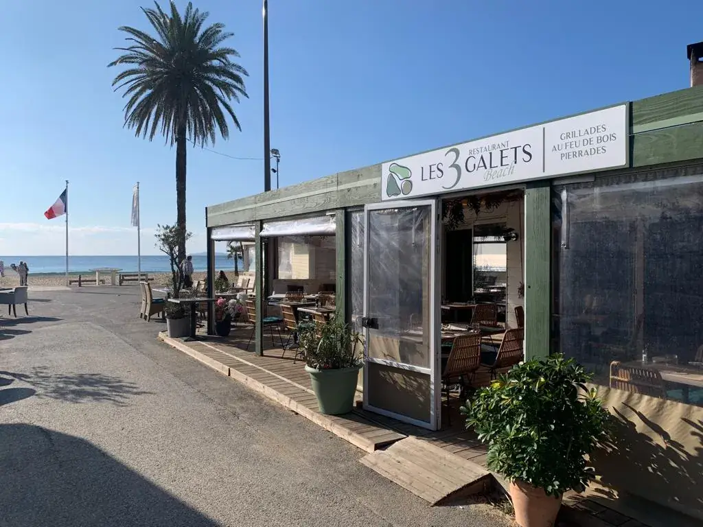 Les 3 Galets restaurant in Croix-Valmer