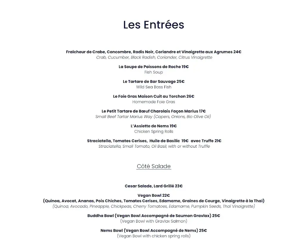 Menu_Marius à la Plage_Croix-Valmer_image_2