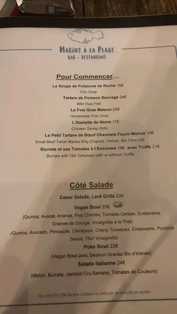 Menu_Marius à la Plage_Croix-Valmer_image_4