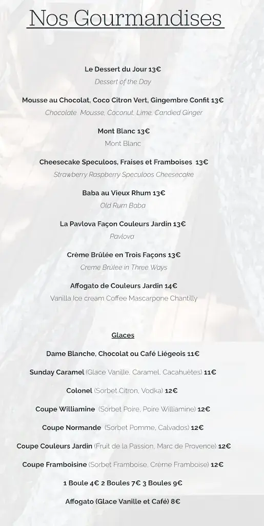 Menu_Couleurs Jardin_Croix-Valmer_immagine_1