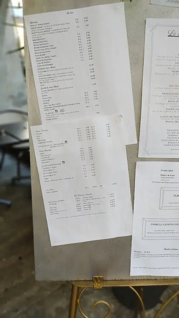 Menu_Café brasserie de la Bourse_Nyons_image_1