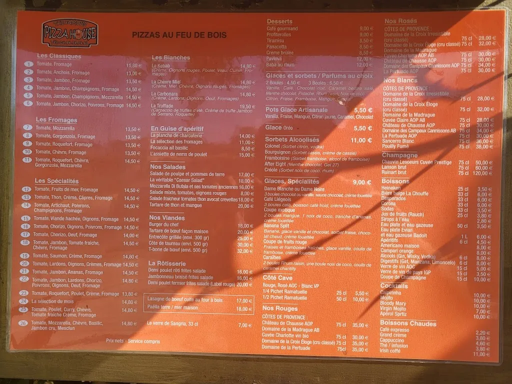 Menu_Pizza House_Croix-Valmer_image_4