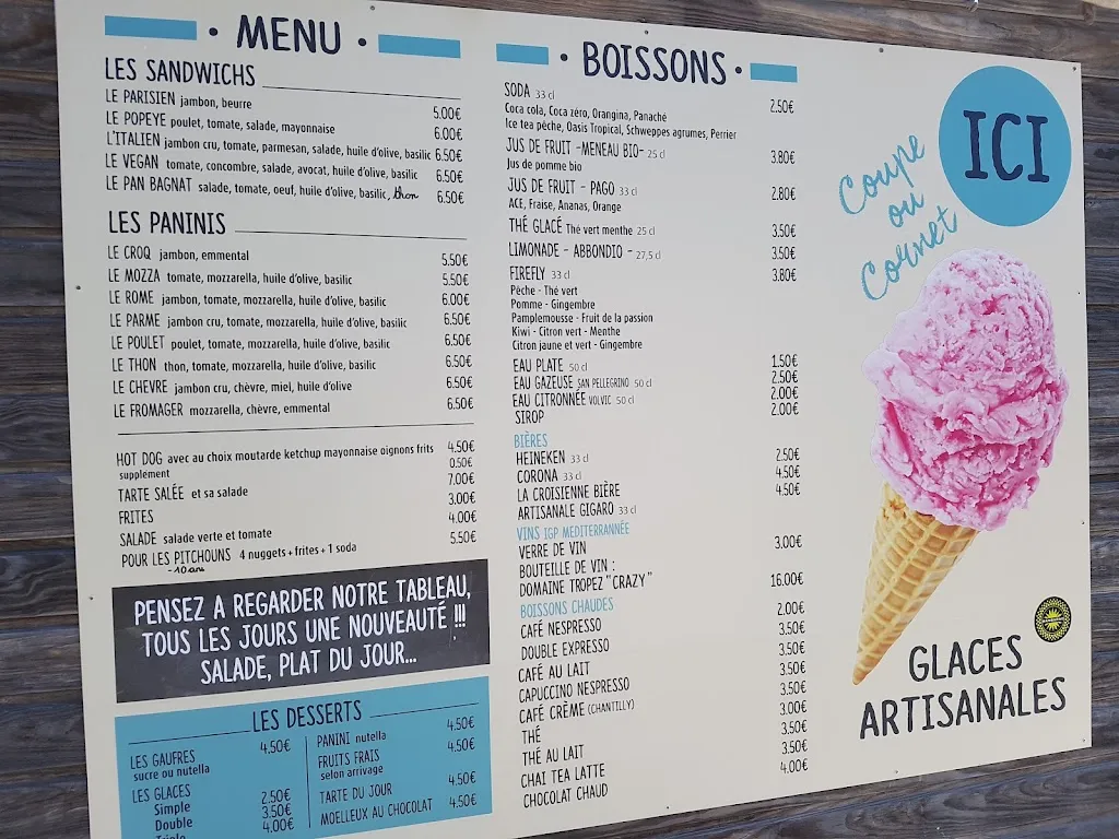 Menu_Snack Popeye_Croix-Valmer_image_3