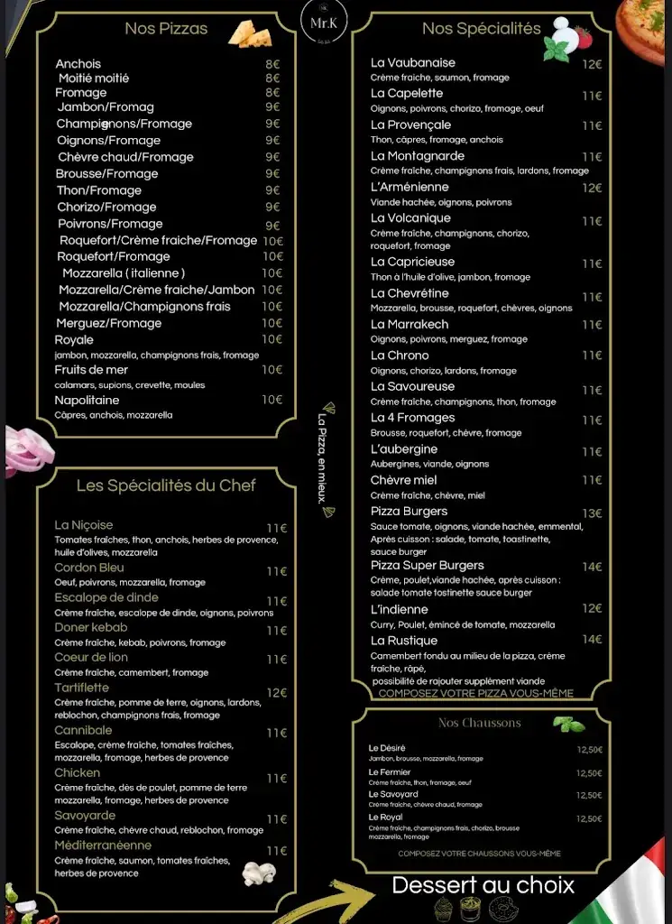 Menu_Pizzeria/Grillade Mr.K_Marseille_image_1