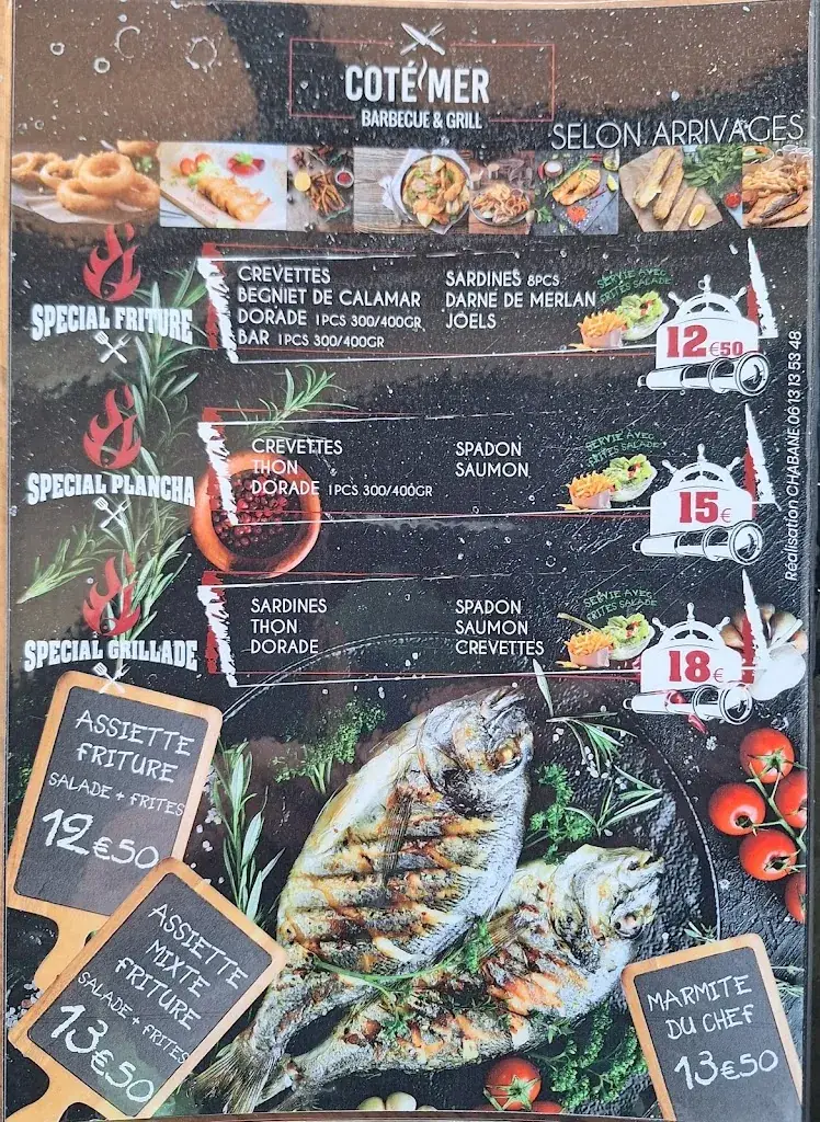 Menu_la grillade de l'Huveaune._Marseille_immagine_2