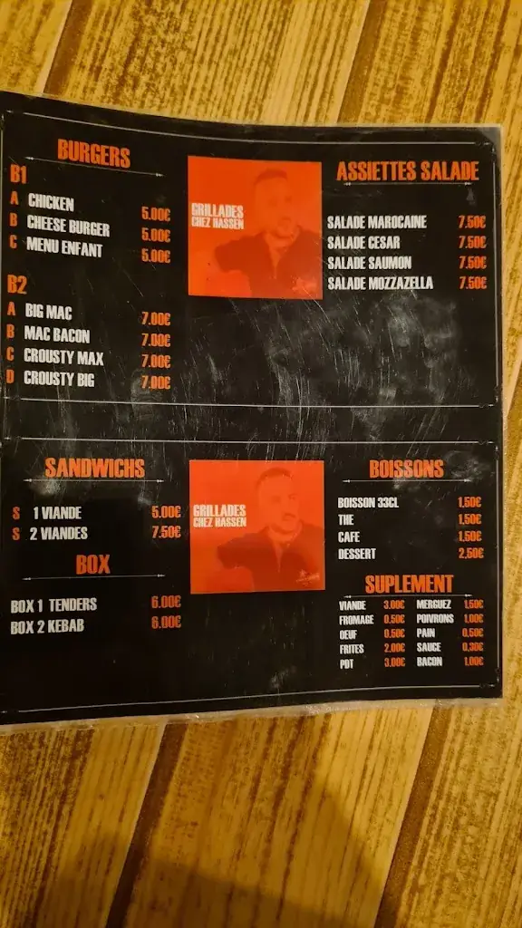 Menu_la grillade de l'Huveaune._Marseille_immagine_4