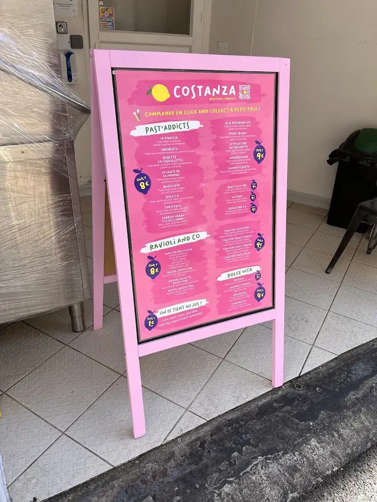 Menu_Costanza Pasta Mania_Marseille_image_3