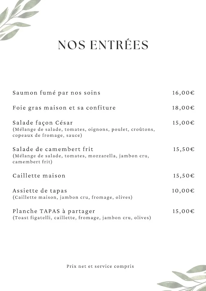Menu_Restaurant L'oliveraie_Farlède_image_3