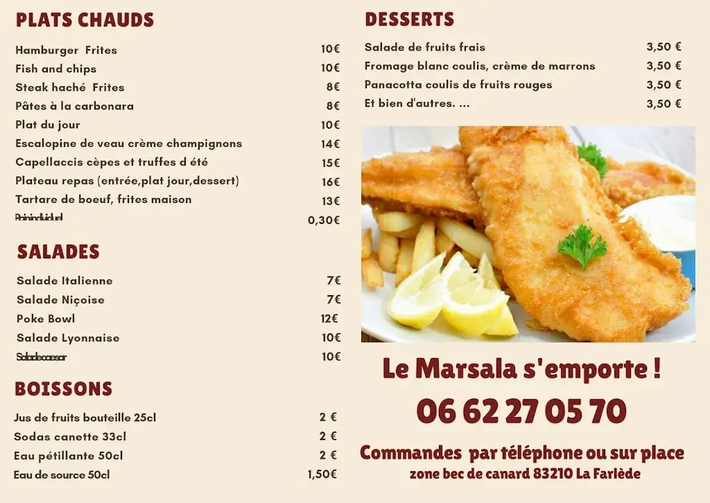 Menu_Restaurant Le Marsala_Farlède_image_3