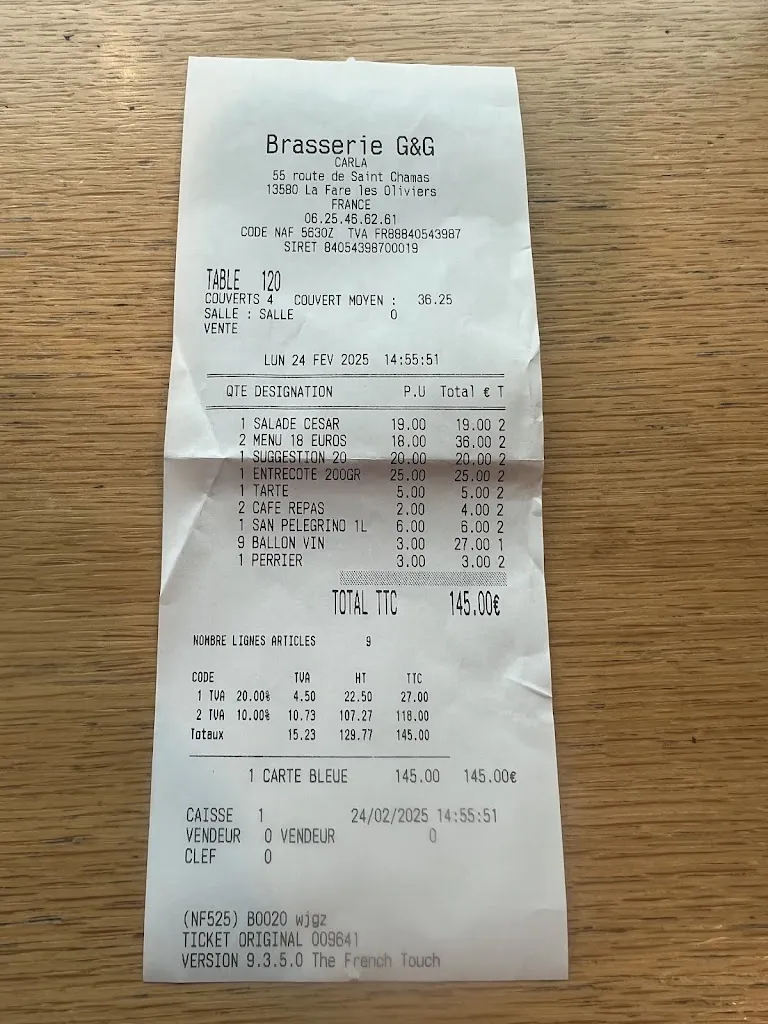 Caravobus_Brasserie G&G - Restaurant La Fare-les-Oliviers_Fare-les-Oliviers_review