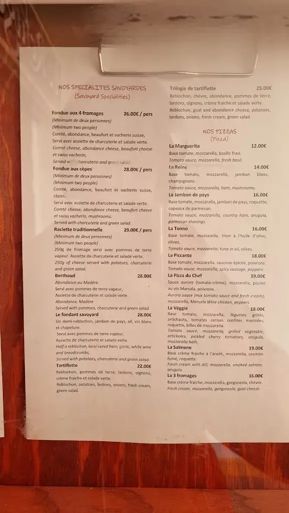 Menu_Le Refuge du Skieur_Arâches-la-Frasse_image_2