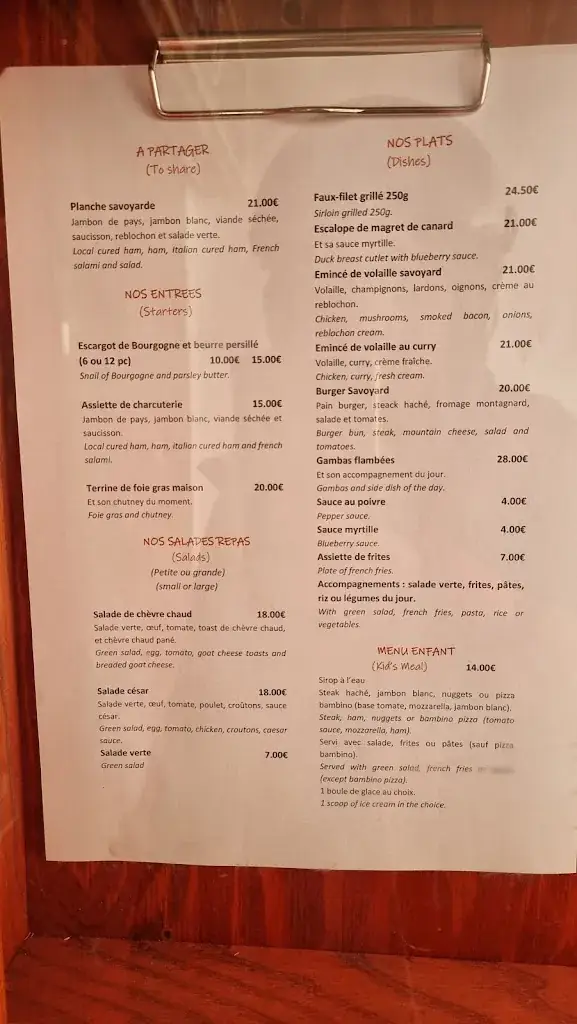 Menu_Le Refuge du Skieur_Arâches-la-Frasse_image_3