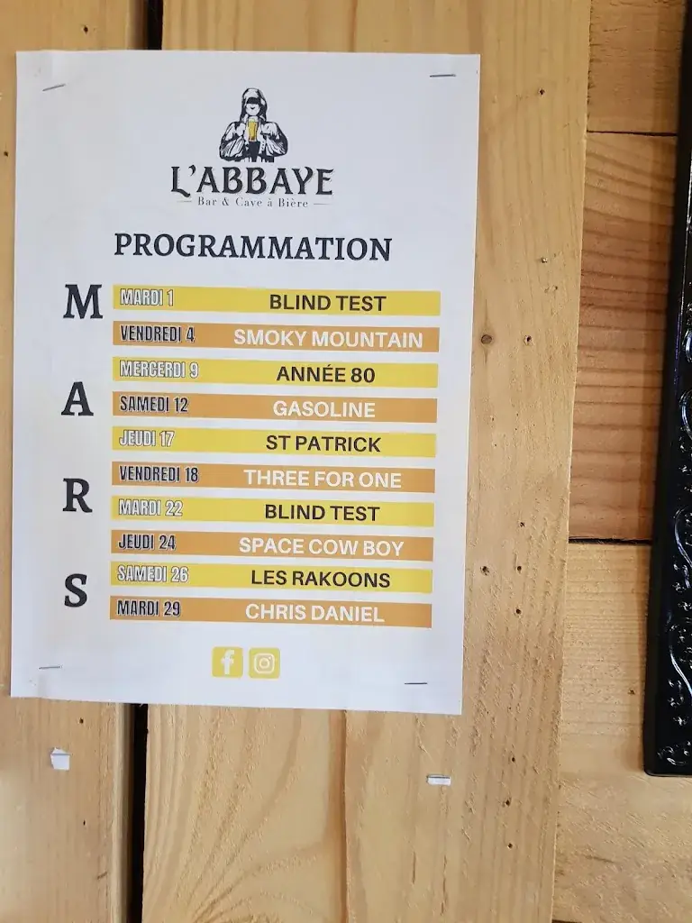 Menu_L'abbaye - Bar et Cave à Bière_Fare-les-Oliviers_image_1