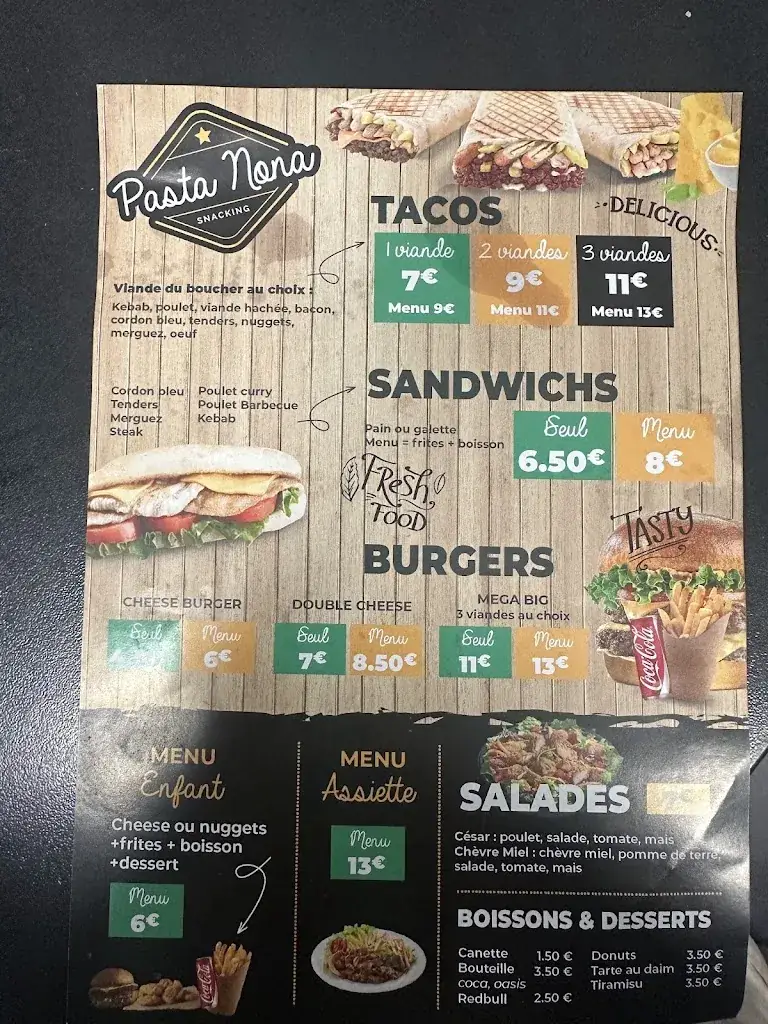 Menu_Pasta Nona_Fare-les-Oliviers_image_1