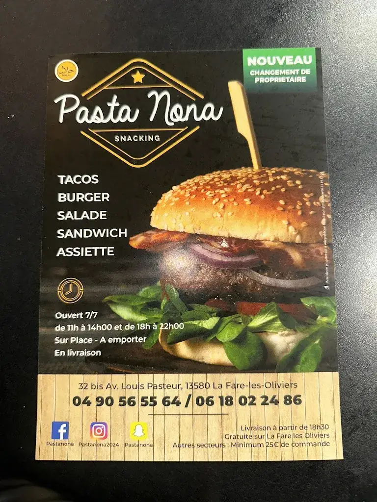 Menu_Pasta Nona_Fare-les-Oliviers_image_4