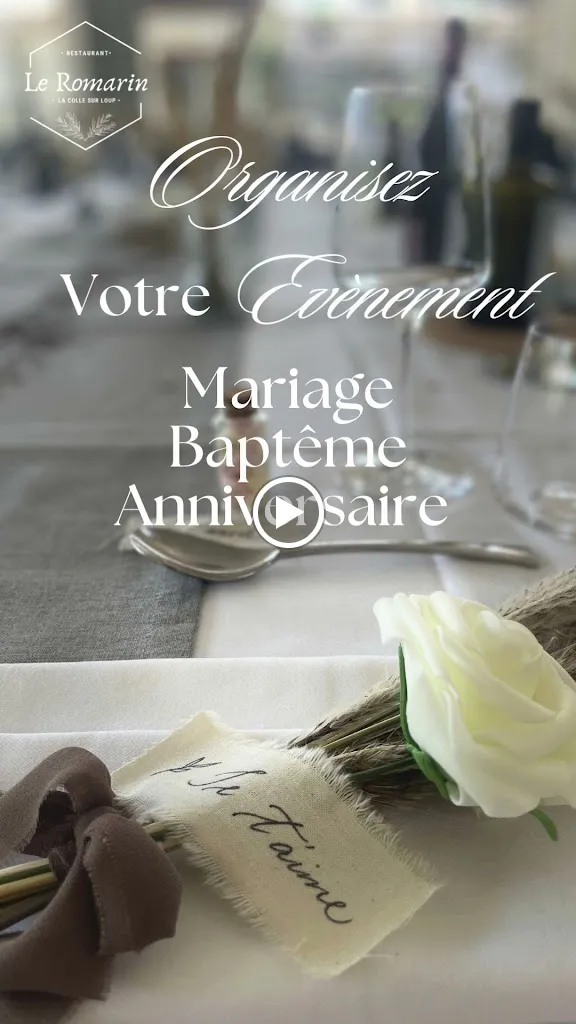 Le Romarin - Restaurant provençal contemporain - Cuisine maison - Viandes de bœuf premium_Colle-sur-Loup_slider_image_2