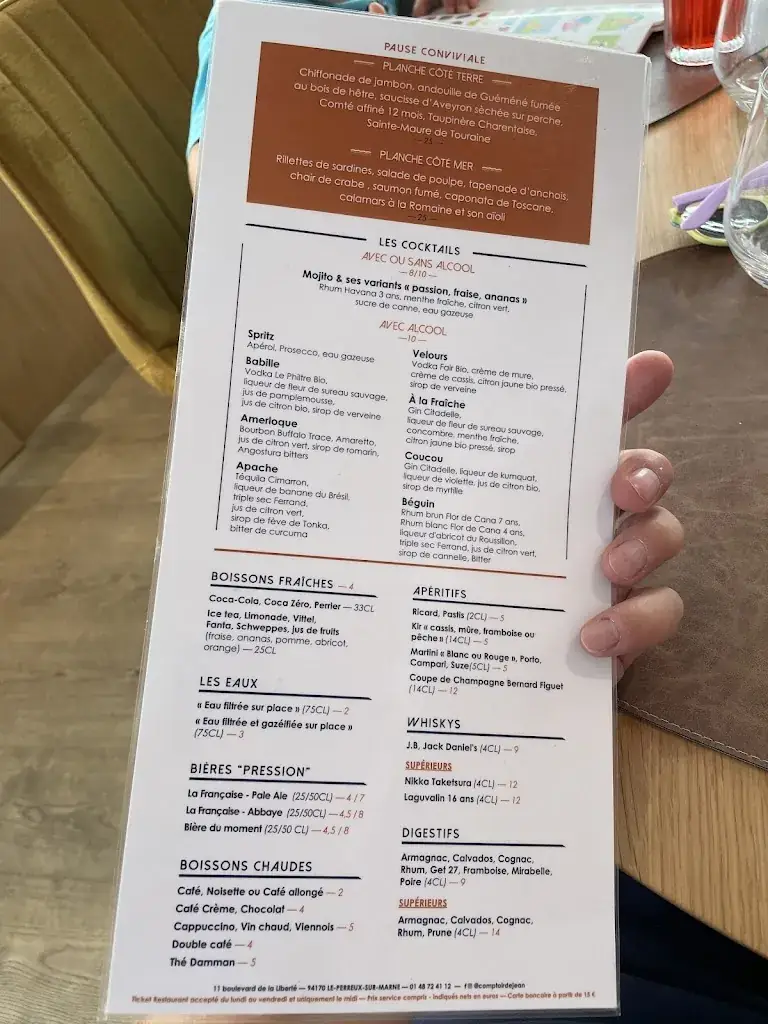Menu_Le comptoir de Jean_Perreux-sur-Marne_image_2