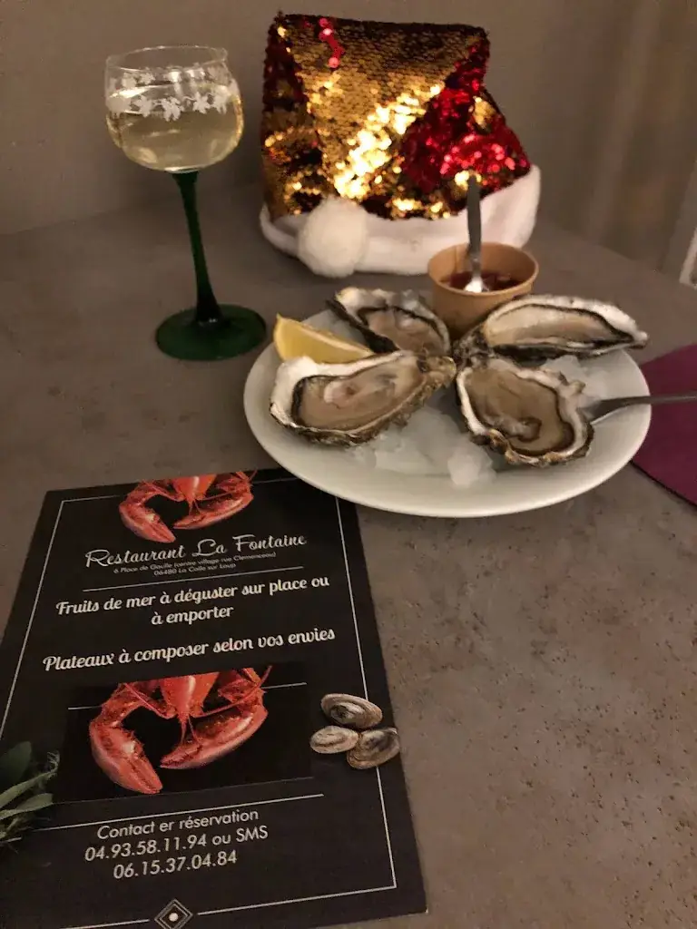 Menu_Restaurant La Fontaine_Colle-sur-Loup_image_1