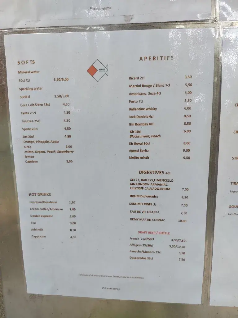 Menu_Restaurant Les Pinèdes 