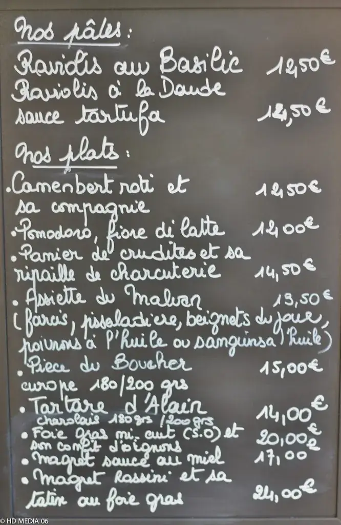 Menu_La Table du Malvan_Saint-Paul-de-Vence_image_2