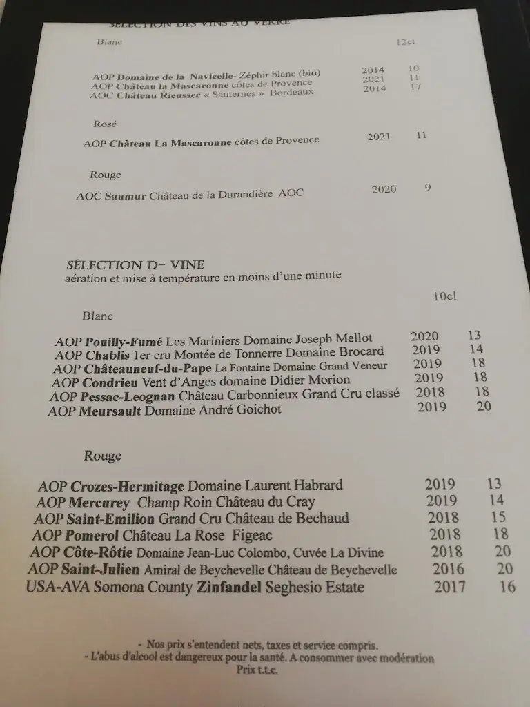 Menu_L'Ambroisy - Restaurant Vence_Vence_imagen_1