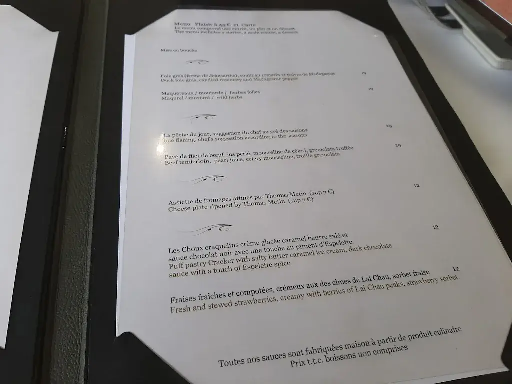 Menu_L'Ambroisy - Restaurant Vence_Vence_imagen_2