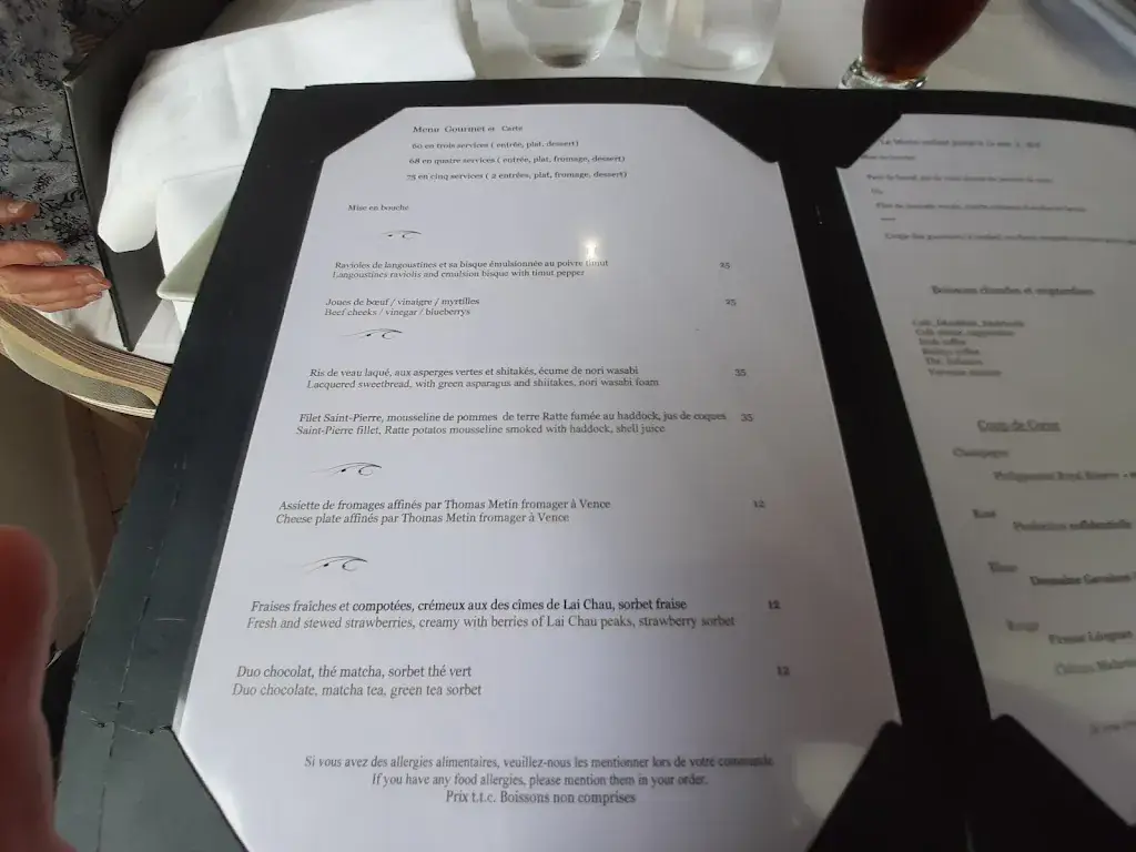 Menu_L'Ambroisy - Restaurant Vence_Vence_imagen_4